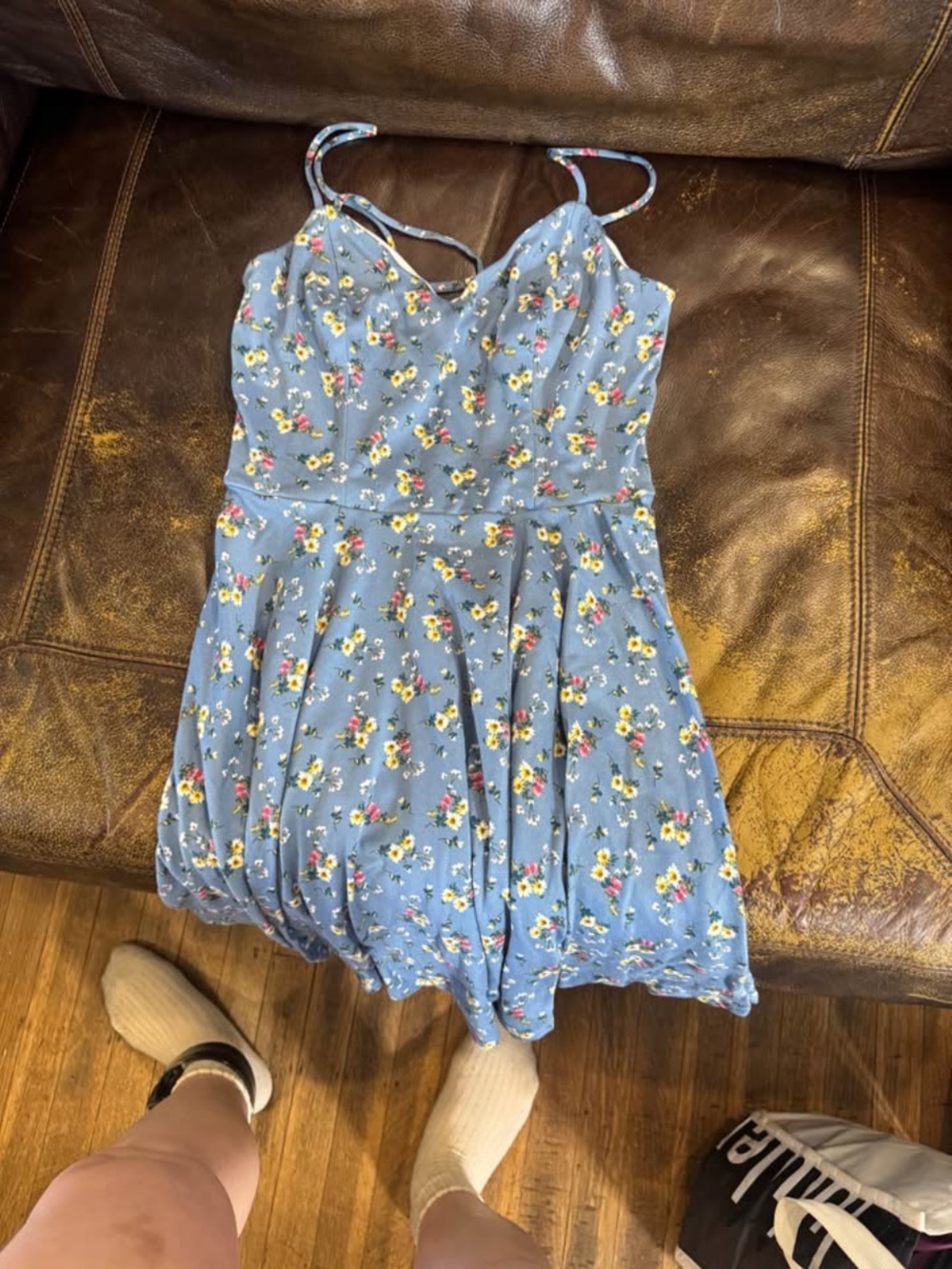 Floral mini dress